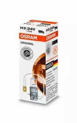 OSRAM ORIGINAL ŻARÓWKA H3 24V 70W PK22S 