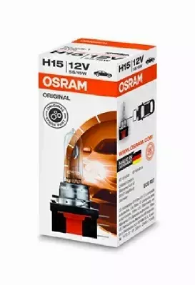 OSRAM ORIGINAL ŻARÓWKA H15 12V PGJ23T-1 64176 