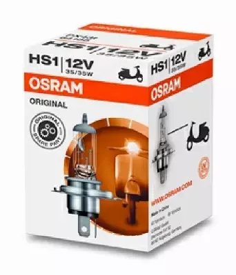 OSRAM ORIGINAL ŻARÓWKA HS1 12V 35W PX43T 