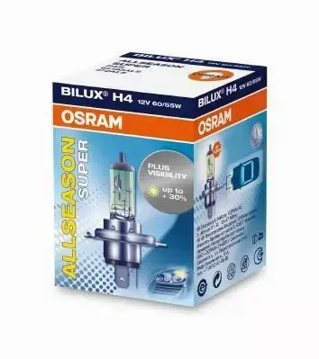 OSRAM ALLSEASON SUPER ŻARÓWKA H4 12V 60/55W 