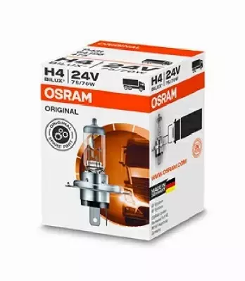 OSRAM ORIGINAL ŻARÓWKA H4 24V 75/70W P43T 