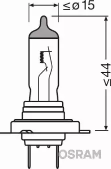 OSRAM SUPER BRIGHT PREMIUM ŻARÓWKA H7 12V 80W 