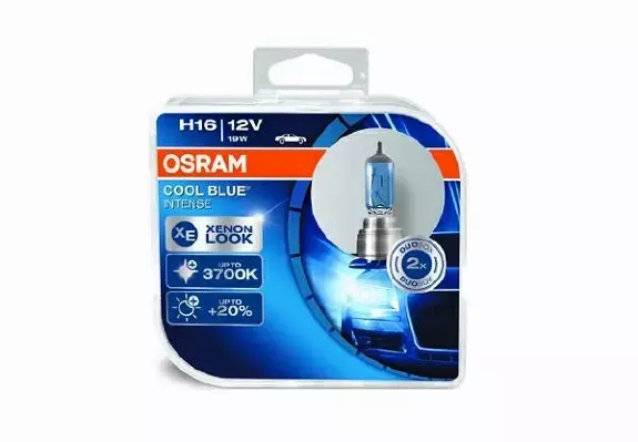 OSRAM COOL BLUE INTENSE H16 +20% 3700K DUO BOX 