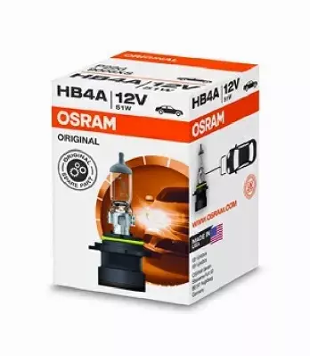 OSRAM ORIGINAL ŻARÓWKA HB4A 12V 51W P22D 