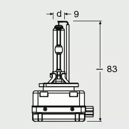 OSRAM ULTRA LIFE XENARC D3S 4300K PK32D-5 DUO 