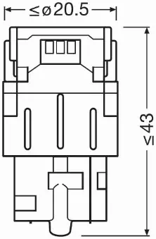 OSRAM LEDRIVING ŻARÓWKI W21W ŻÓŁTE 12V YELLOW 