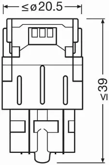 OSRAM LEDRIVING ŻARÓWKI W21/5W ŻÓŁTE 12V 