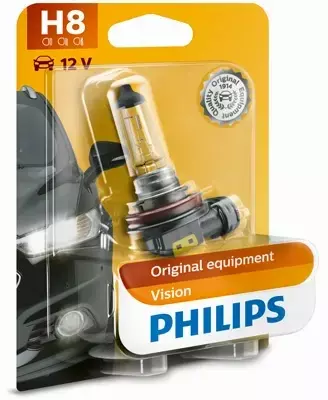 PHILIPS VISION ŻARÓWKA 12V 35W H8 