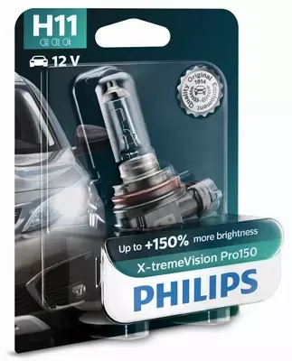 PHILIPS X-TREME VISION PRO150 ŻARÓWKA 12V 55W H11 