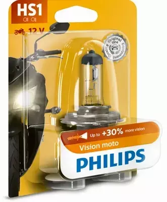 PHILIPS VISION MOTO +30% HS1 12V 35/35W PX43T 