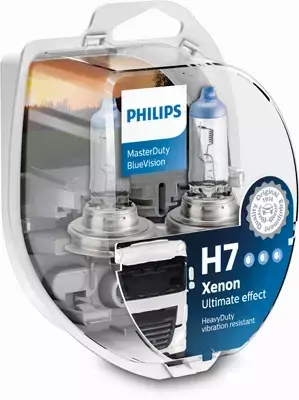 PHILIPS MASTERDUTY BLUE VISION H7 24V 70W PK26D 