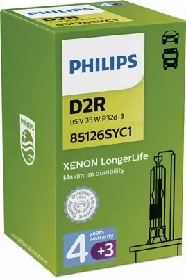 PHILIPS ECOVISION LONGLIFE XENON D2R 85V 35W 