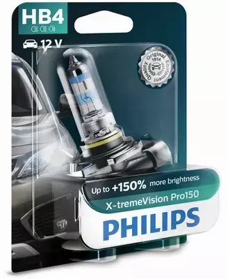 PHILIPS X-TREME VISION GT150 ŻARÓWKA 12V 51W HB4 