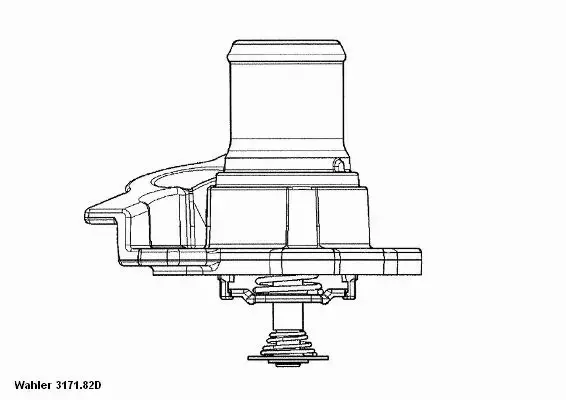 WAHLER TERMOSTAT 3171.82D 