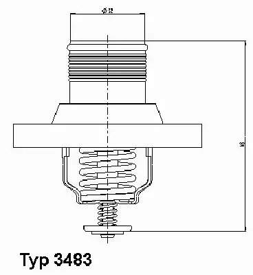 WAHLER TERMOSTAT 3483.89D 