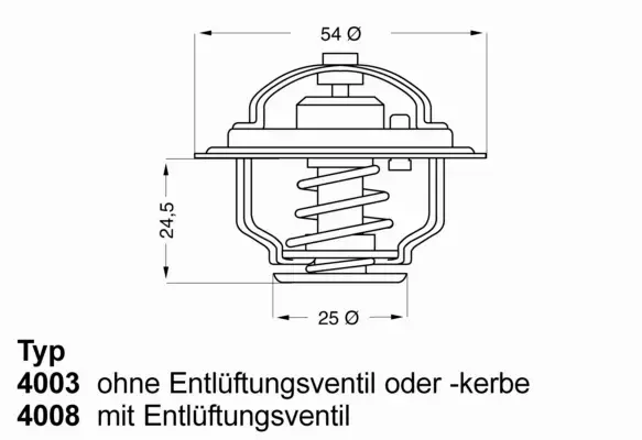 WAHLER TERMOSTAT 4008.79D 