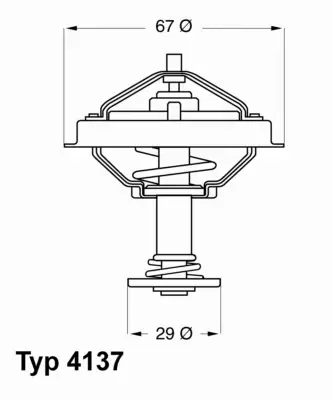 WAHLER TERMOSTAT 4137.80D 