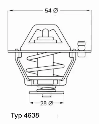 WAHLER TERMOSTAT 4638.82D 