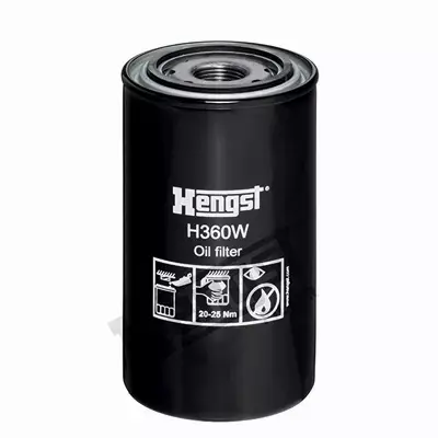 HENGST FILTER FILTR OLEJU H360W 