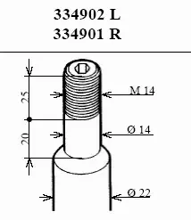 KYB AMORTYZATOR 334901 