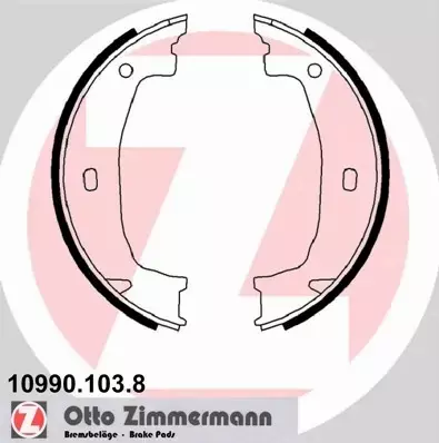 ZIMMERMANN SPORT TARCZE+KLOCKI+SZCZĘKI BMW 3 E46 