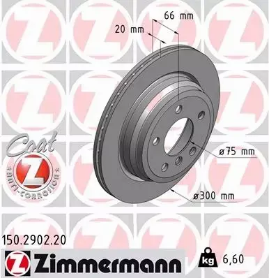 ZIMMERMANN TARCZE+KLOCKI T BMW 3 F30 F31 F34 300MM 