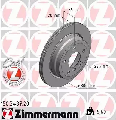 ZIMMERMANN TARCZE+KLOCKI P+T BMW 3 E90 E91 330MM 