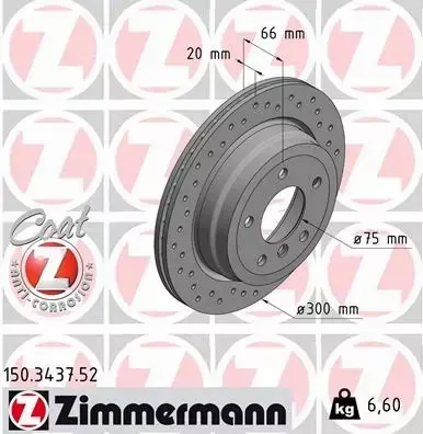 ZIMMERMANN TARCZE+KLOCKI P+T BMW X1 E84 312MM 