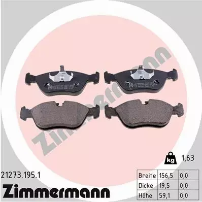 ZIMMERMANN TARCZE+KLOCKI P VOLVO 850 S70 V70 280MM 