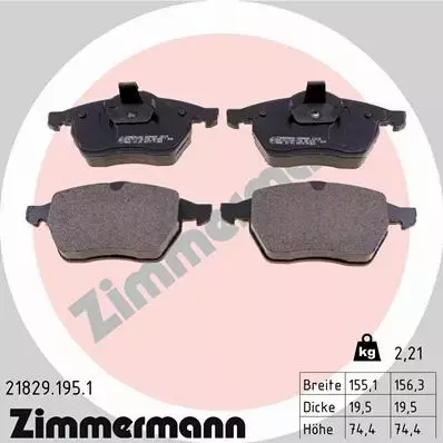 ZIMMERMANN SPORT TARCZE+KLOCKI P SAAB 9-5 308MM 