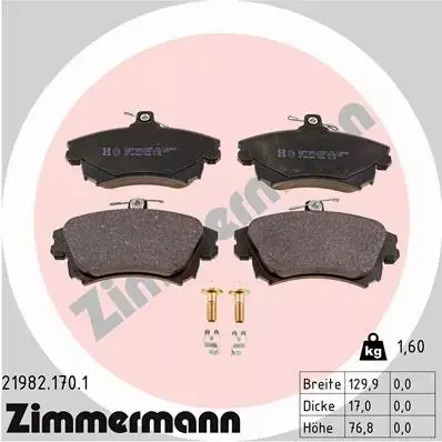 ZIMMERMANN TARCZE+KLOCKI P MITSUBISHI CARISMA 256MM 