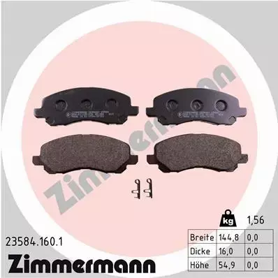 ZIMMERMANN TARCZE+KLOCKI P CHRYSLER SEBRING 294MM 