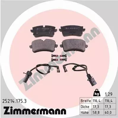 ZIMMERMANN TARCZE+KLOCKI P+T AUDI A8 D4 4H 380MM 