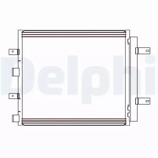 DELPHI CHŁODNICA KLIMATYZACJI CF20241 