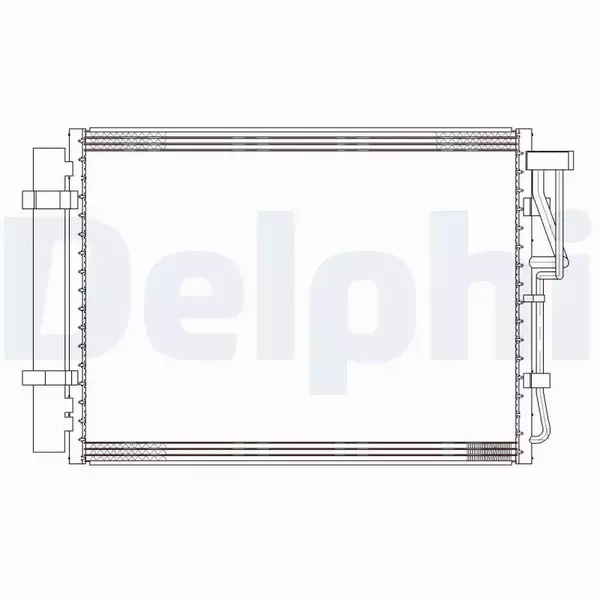 DELPHI CHŁODNICA KLIMATYZACJI CF20303 