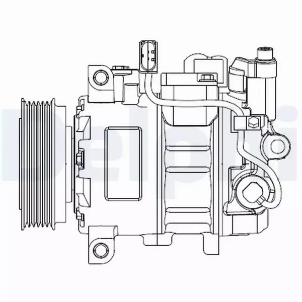 DELPHI KOMPRESOR KLIMATYZACJI CS20476 