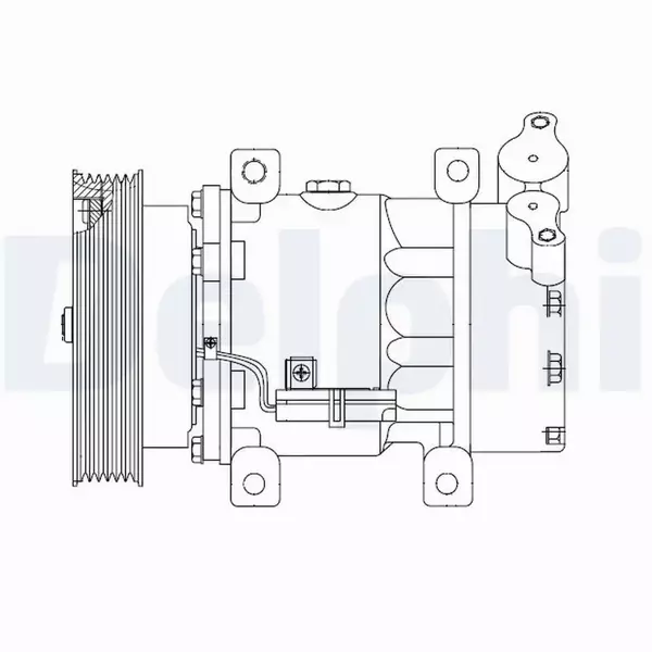 DELPHI KOMPRESOR KLIMATYZACJI CS20523 