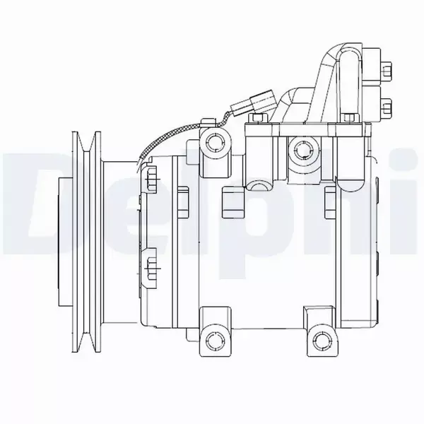 DELPHI KOMPRESOR KLIMATYZACJI CS20524 