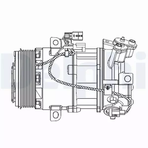 DELPHI KOMPRESOR KLIMATYZACJI CS20550 