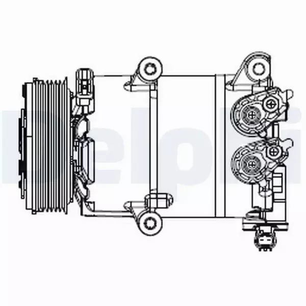 DELPHI KOMPRESOR KLIMATYZACJI CS20553 