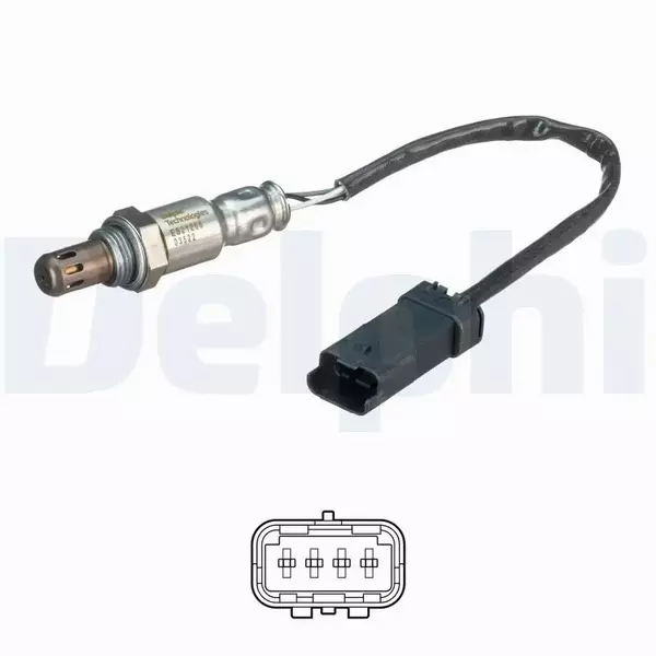 DELPHI SONDA LAMBDA ES21266-12B1 