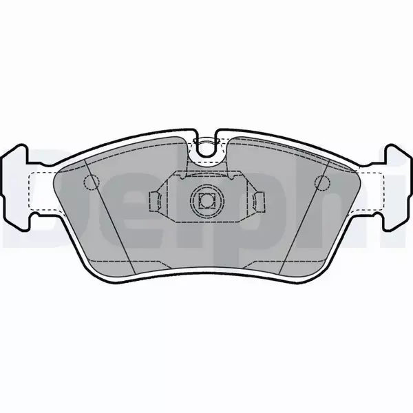 DELPHI TARCZE+KLOCKI PRZÓD BMW 3 E46 286MM 