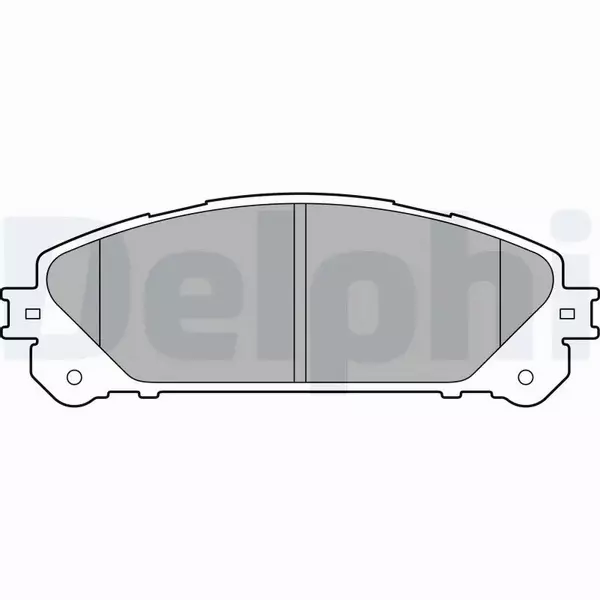 DELPHI KLOCKI HAMULCOWE LP2201 