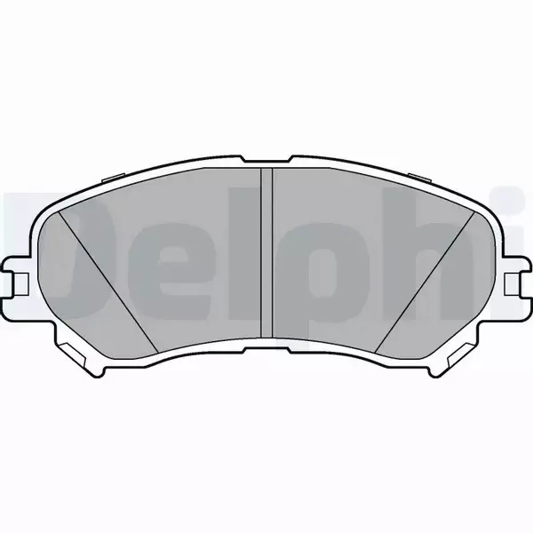 DELPHI TARCZE+KLOCKI PRZÓD RENAULT MEGANE IV TALISMAN 320MM 