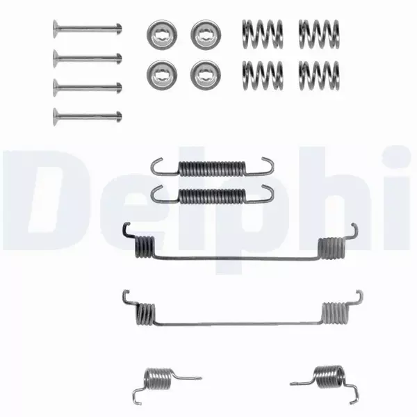 DELPHI BĘBNY+SZCZĘKI PEUGEOT 206 BEZ ABS 