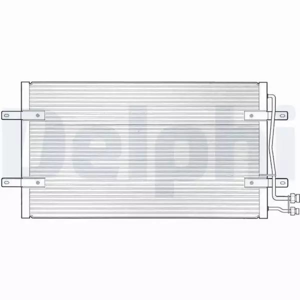 DELPHI CHŁODNICA KLIMATYZACJI TSP0225471 