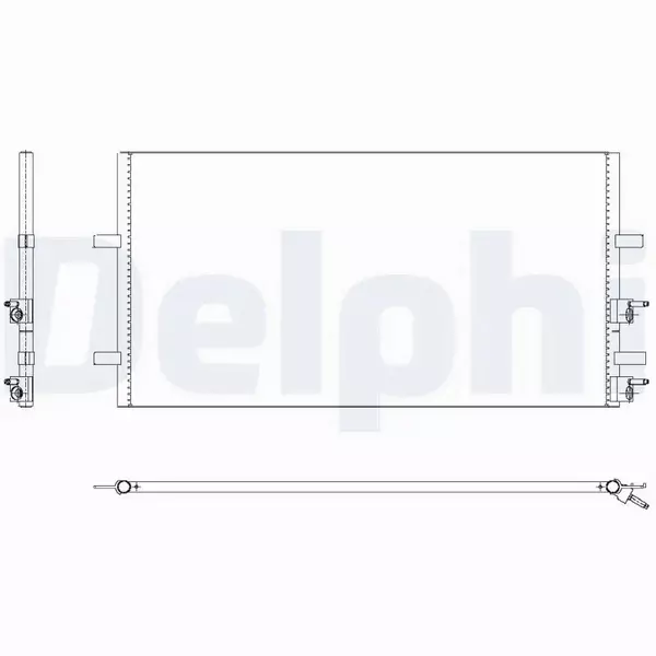 DELPHI CHŁODNICA KLIMATYZACJI TSP0225640 