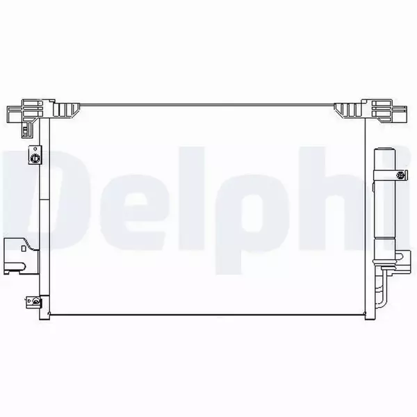 DELPHI CHŁODNICA KLIMATYZACJI TSP0225648 