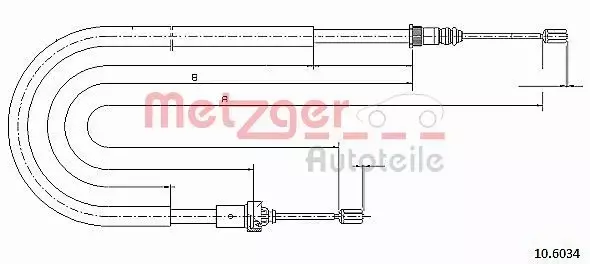 METZGER LINKA RĘCZNEGO 10.6034 