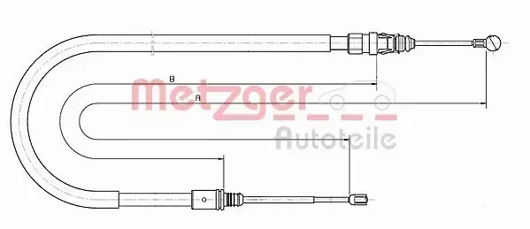 METZGER LINKA RĘCZNEGO 10.6224 